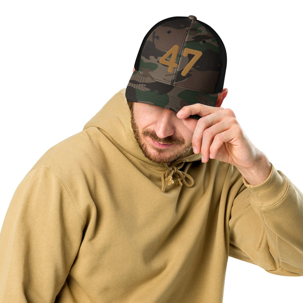 GSR POTUS 47 Camouflage Trucker Hat