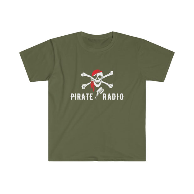 GSR Pirate Radio Logo Mens Tee