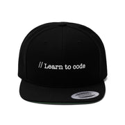 GSR Learn To Code Flat Bill Hat