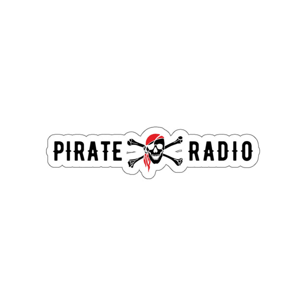 GSR Pirate Radio Diecut Sticker