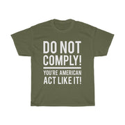 GSR Don't Comply Mens Tee