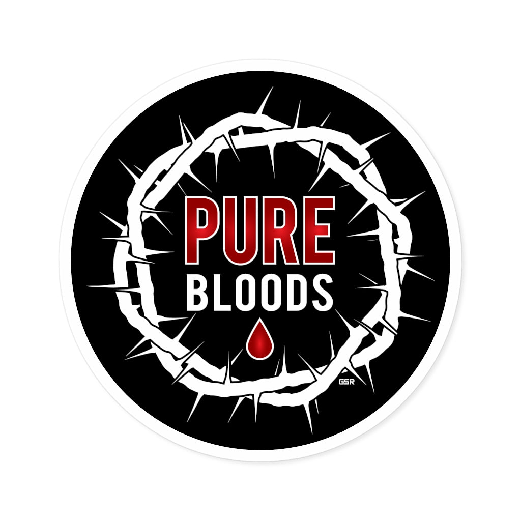 GSR Pure Bloods 5x5 Indoor/Outdoor Sticker