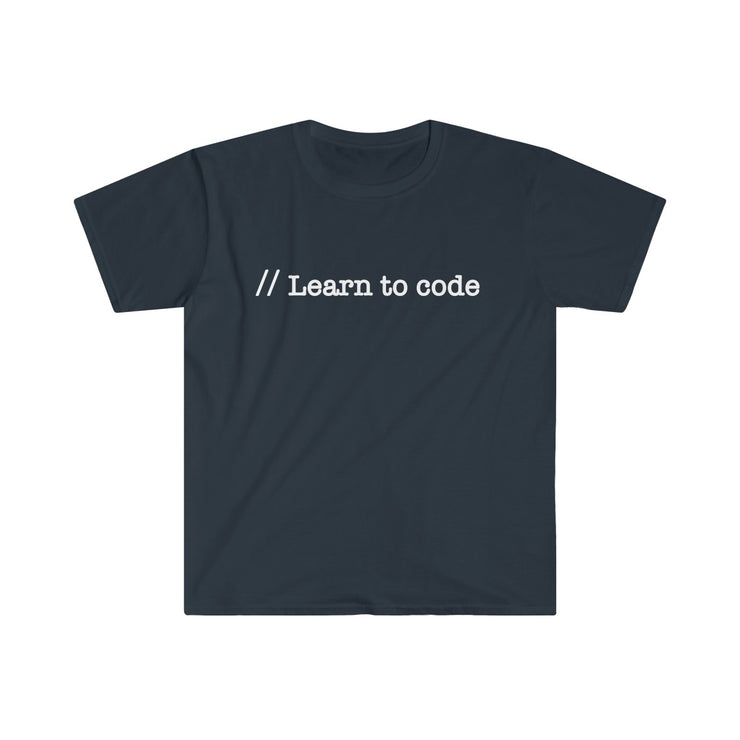 GSR Mens Learn To Code Tee