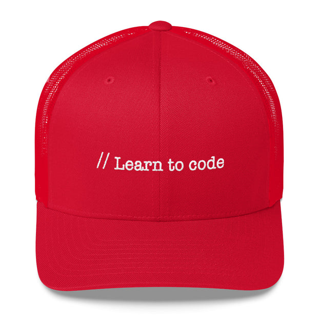 GSR Learn to Code Trucker Cap